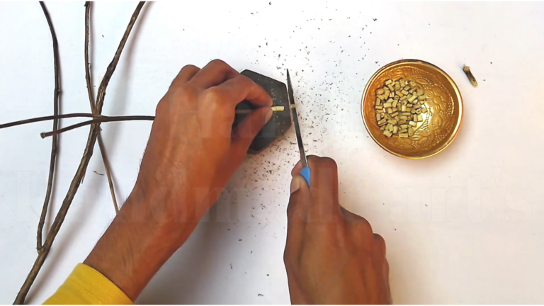 How to make tulsi mala at home