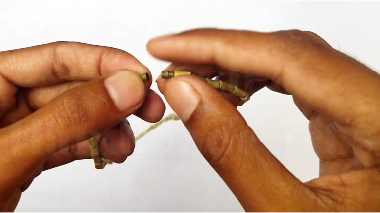 How to make tulsi mala at home