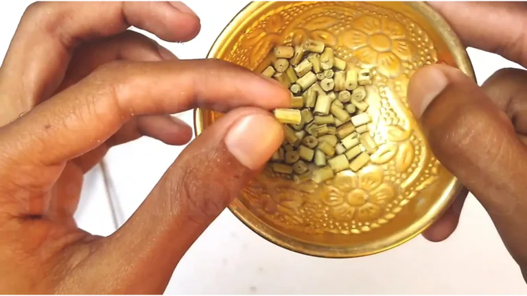 How to make tulsi mala at home